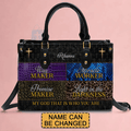 Way Maker Personalized Christian Leather Handbag