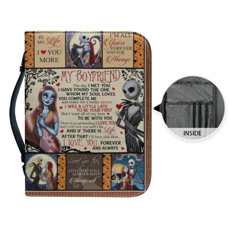 To My Boyfriend Personalized Bible Cover