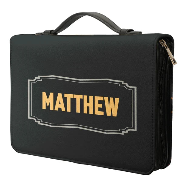 Personalized John 15:16 Lion Bible Cover