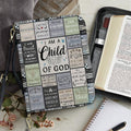 Personalized I Am Child of God Bible Cover