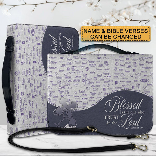 Blessed Is The One Personalized Bible Cover