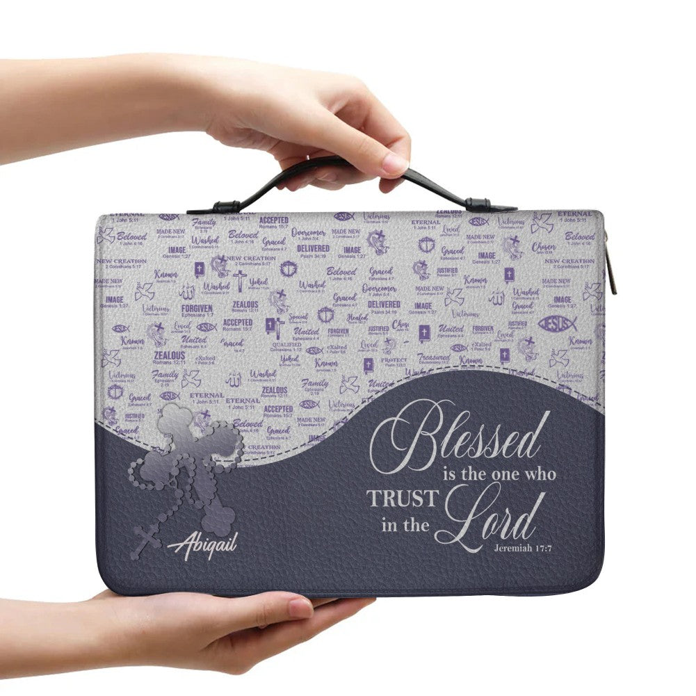 Blessed Is The One Personalized Bible Cover
