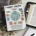 I Cannot Control Personalized Bible Cover