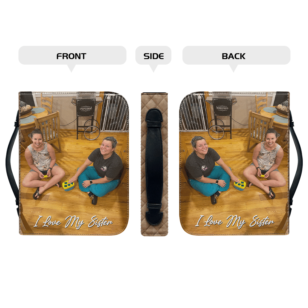 Personalized Family Photo Bible Cover Case