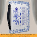 Personalized Name & Birth Flower Bible Cover