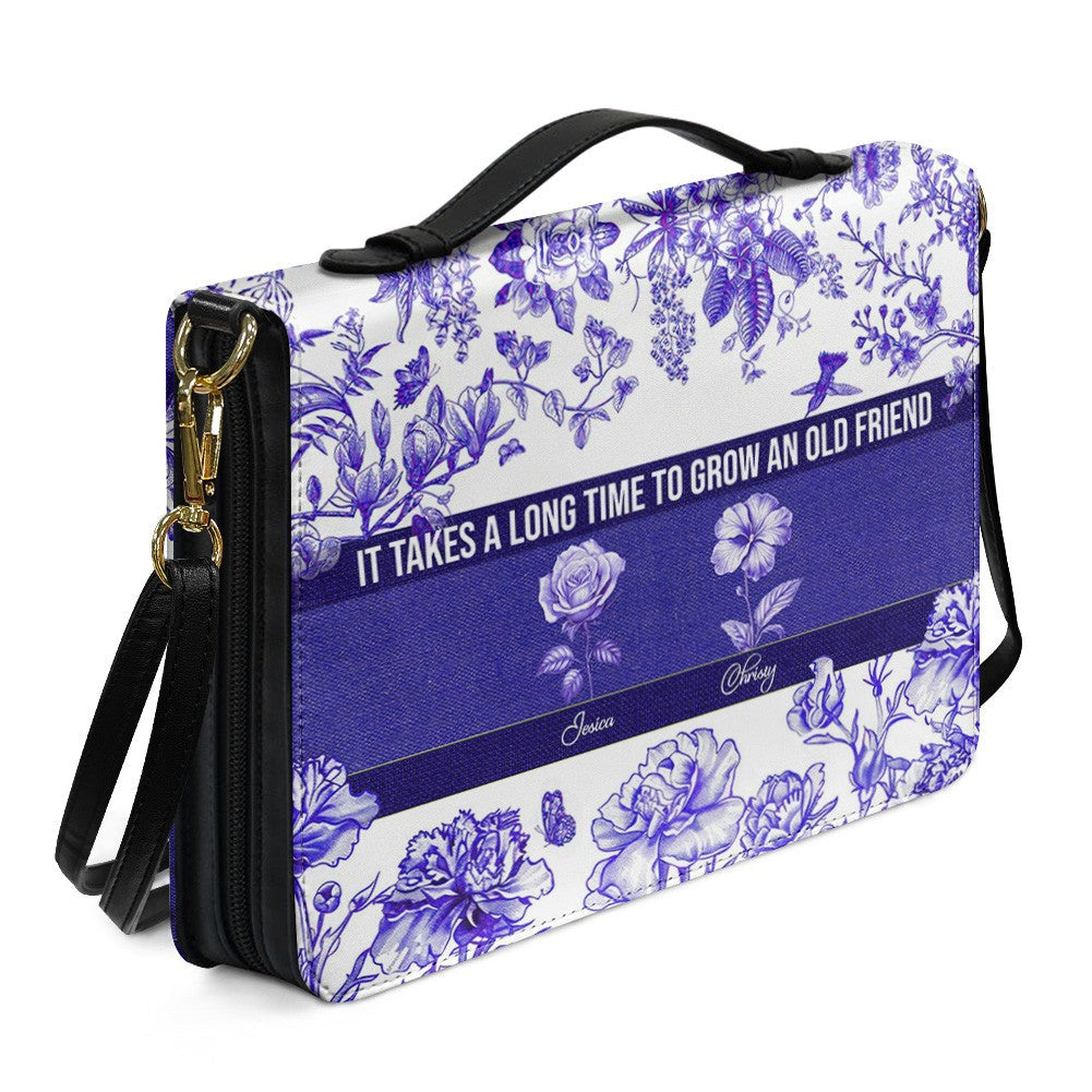 Personalized Birth Month Flower Bible Cover