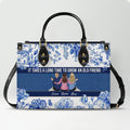 Personalized Bible Verse Leather Handbag
