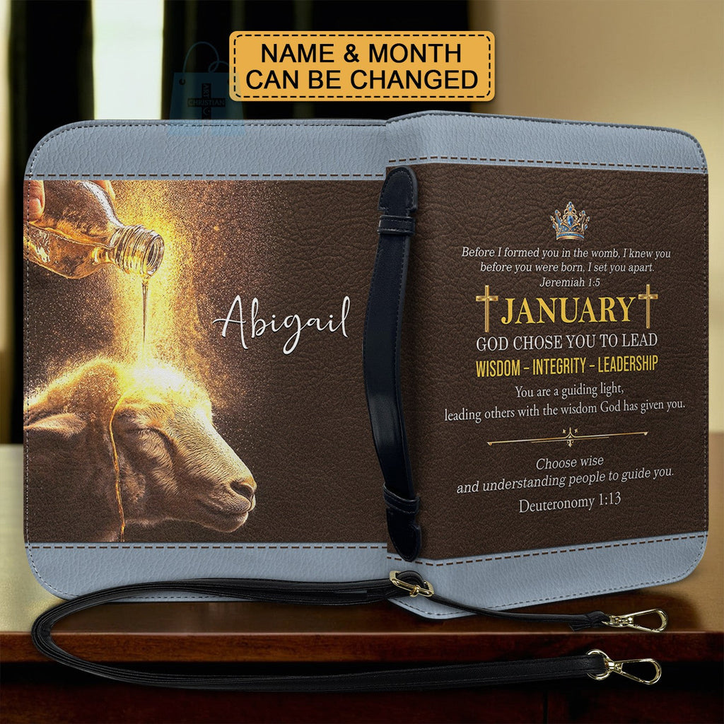 Personalized Birth Month Prophecy Bible Cover
