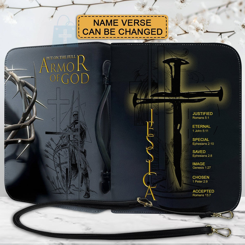 Personalized Armor of God Bible Cover