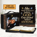 Personalized What God Says About You Bible Cover
