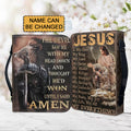 Personalized Jesus Is My God Lion Bible Cover