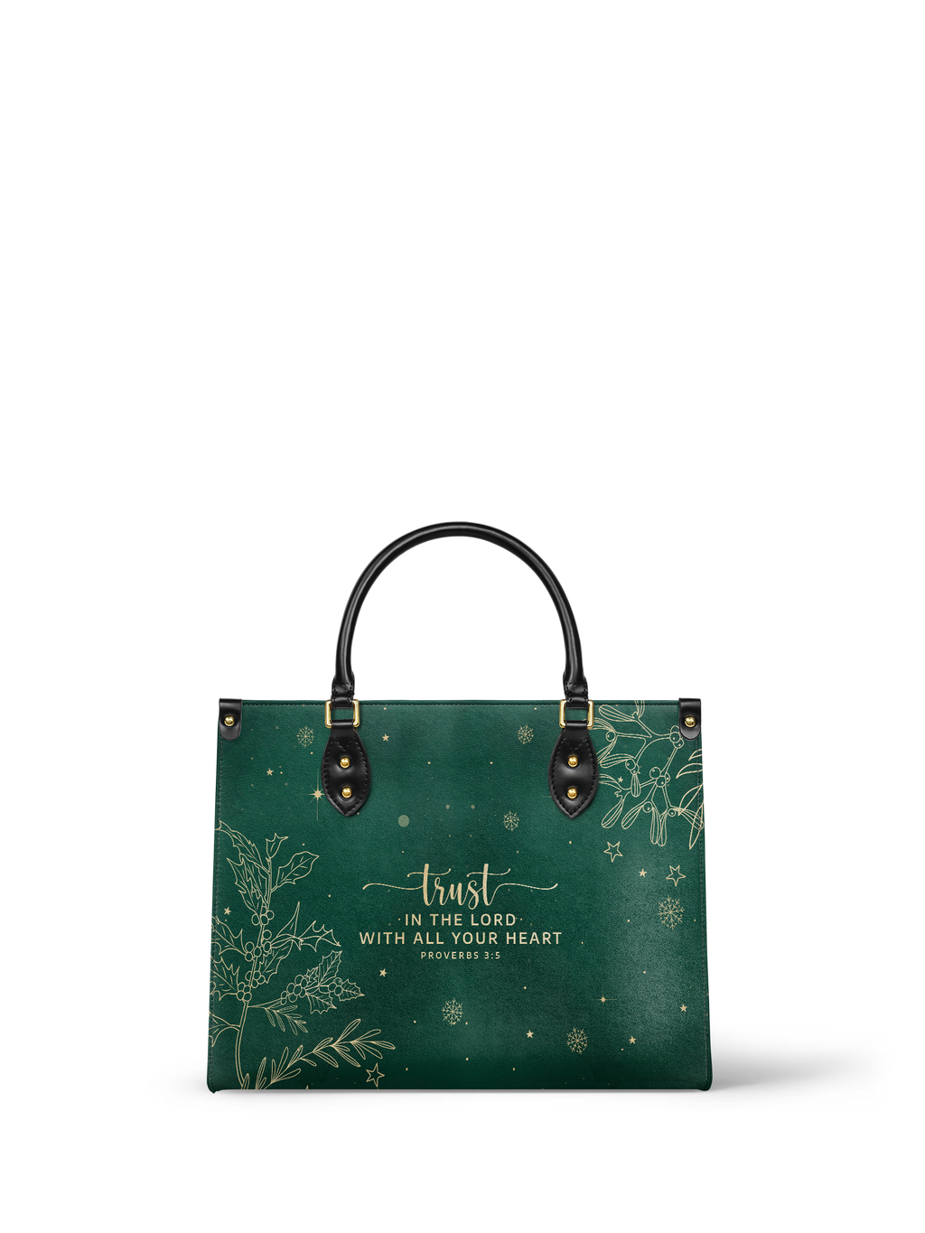 Joyful Classic Leather Handbag