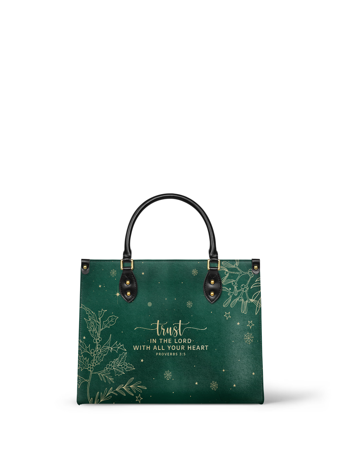 Joyful Classic Leather Handbag