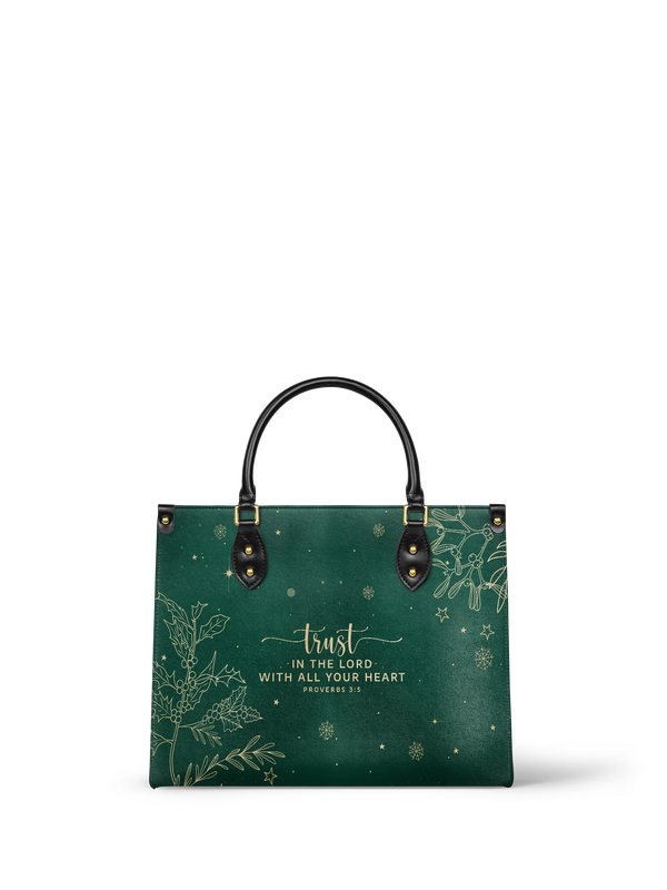 Joyful Classic Leather Handbag