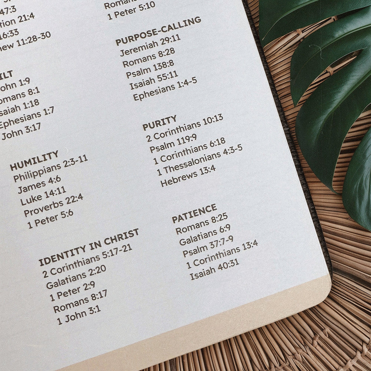 Philippians 4:13 Leather Prayer Journal