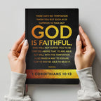 Personalized "Psalm 121" Leather Prayer Notebook
