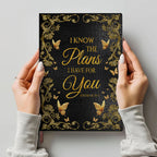 Personalized "May The Lord Bless You" Leather Journal