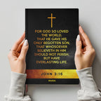 Personalized "Psalm 121" Leather Prayer Notebook
