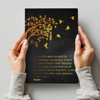 Personalized "Psalm 121" Leather Prayer Notebook