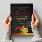 Personalized "Psalm 121" Leather Prayer Notebook