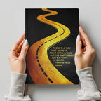 Personalized "Psalm 121" Leather Prayer Notebook
