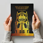 Personalized "Psalm 121" Leather Prayer Notebook