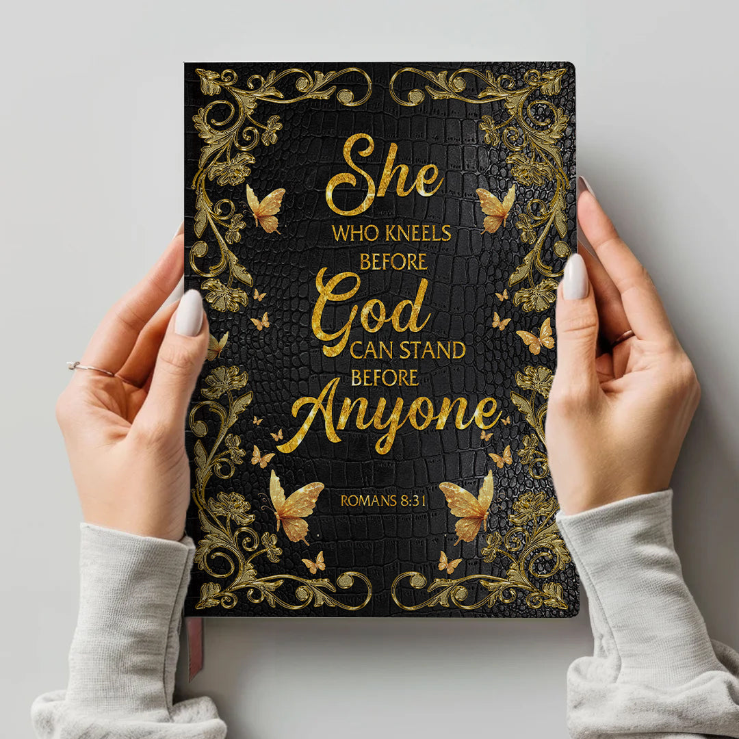 Personalized "May The Lord Bless You" Leather Journal