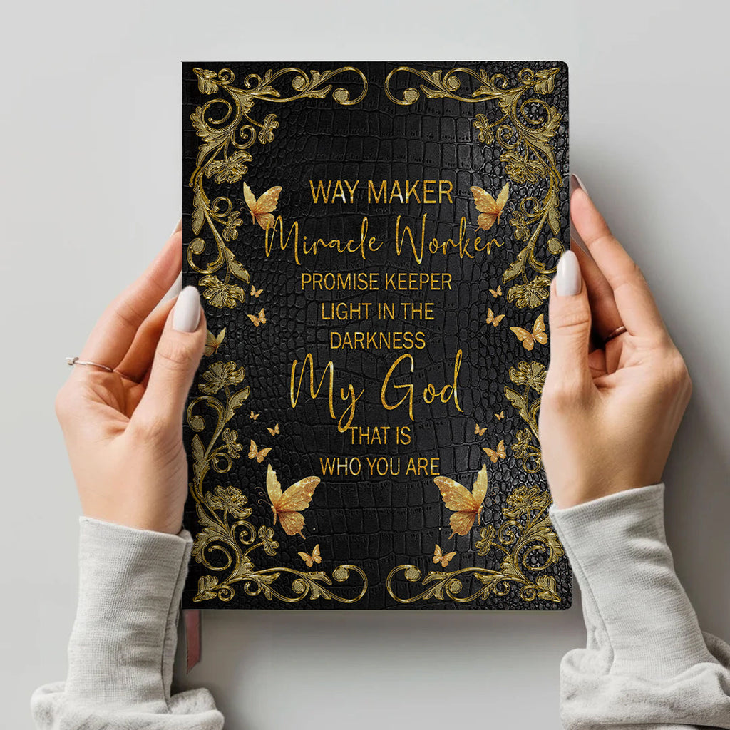 Personalized "May The Lord Bless You" Leather Journal