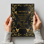 Personalized "May The Lord Bless You" Leather Journal