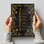 Personalized "Teacher's Sacred Calling" Leather Notebook