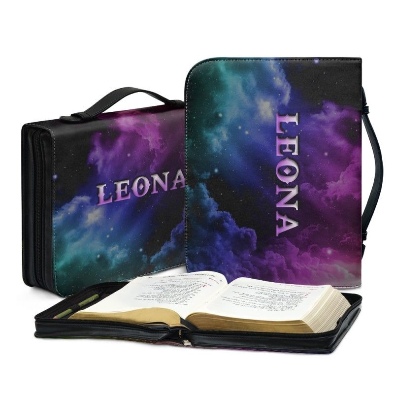 She Who Kneels Personalized Bible Cover