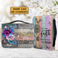 Personalized Let Your Faith Butterfly Bible Cover
