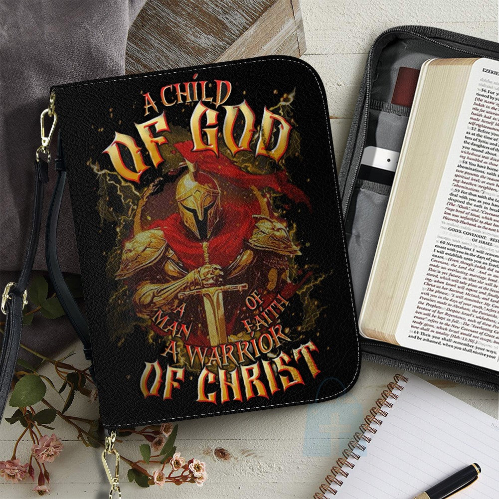 Child of God Warrior Personalized Bible Cover