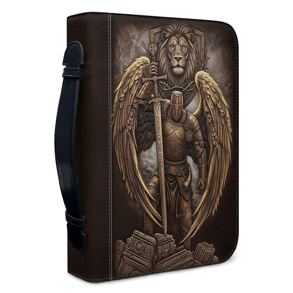 Personalized Warrior of God Bible Cover for Men