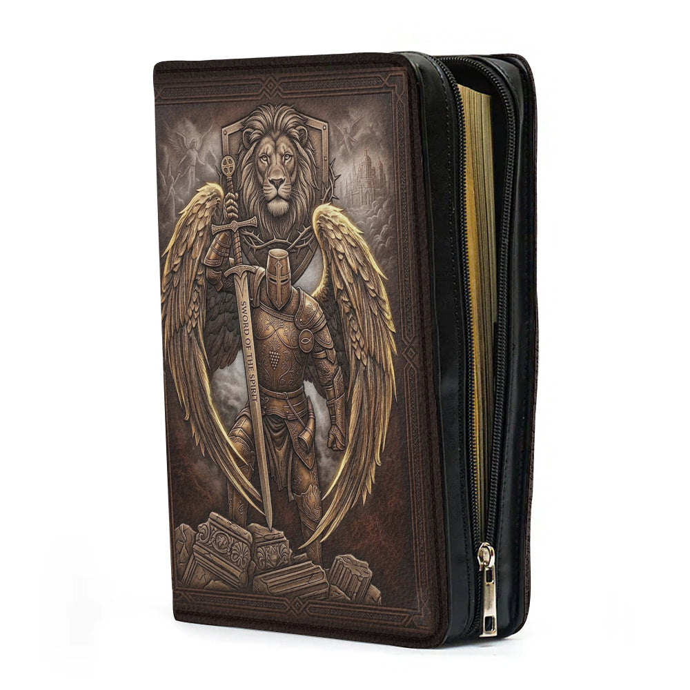 Personalized Warrior of God Bible Cover for Men
