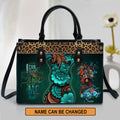 Personalized Philippians 4:13 Leather Tote Bag