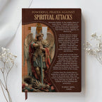 Personalized "Spiritual Warfare Prayers" Leather Journal