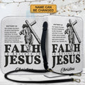 Faith Is Believe in Jesus Personalized Bible Cover