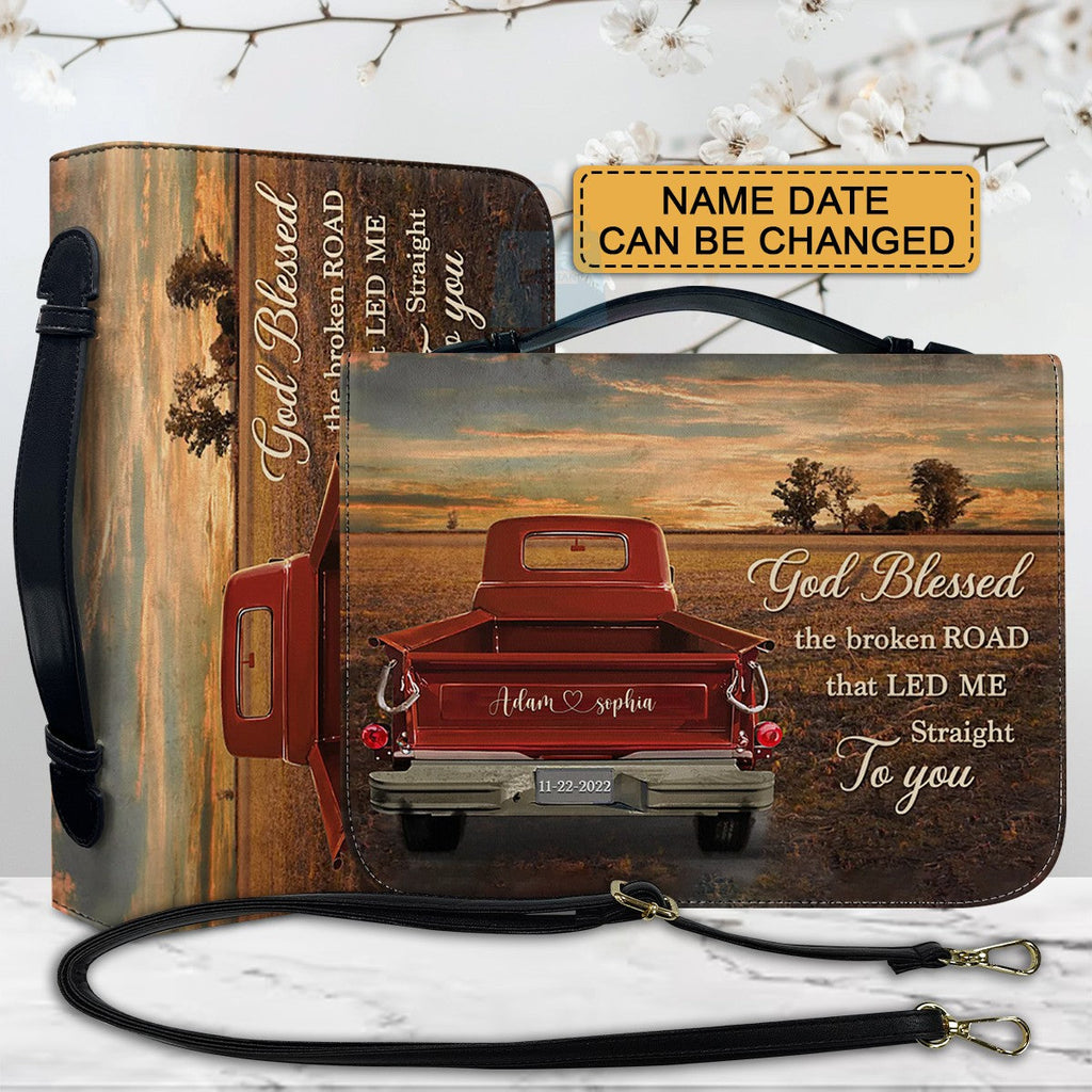 Personalized Faithful Memories Couples Bible Cover