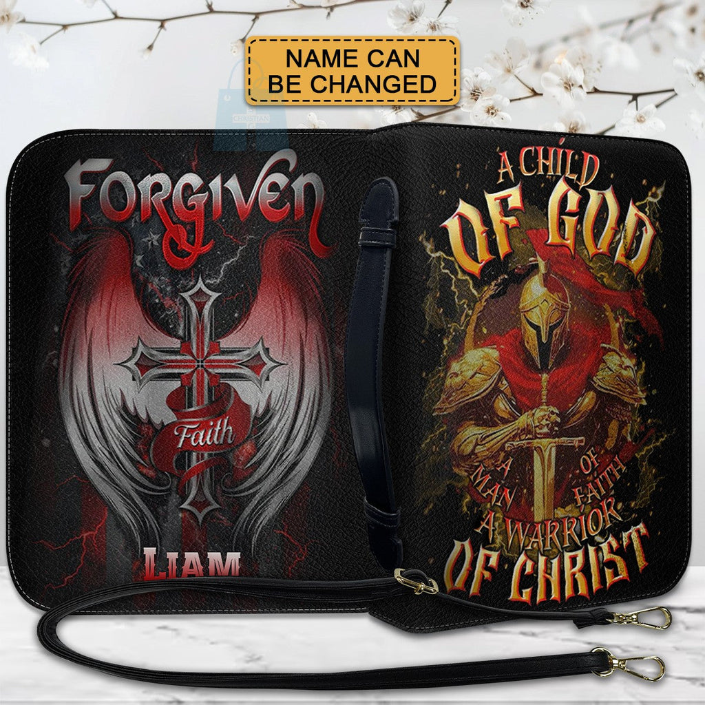 Child of God Warrior Personalized Bible Cover