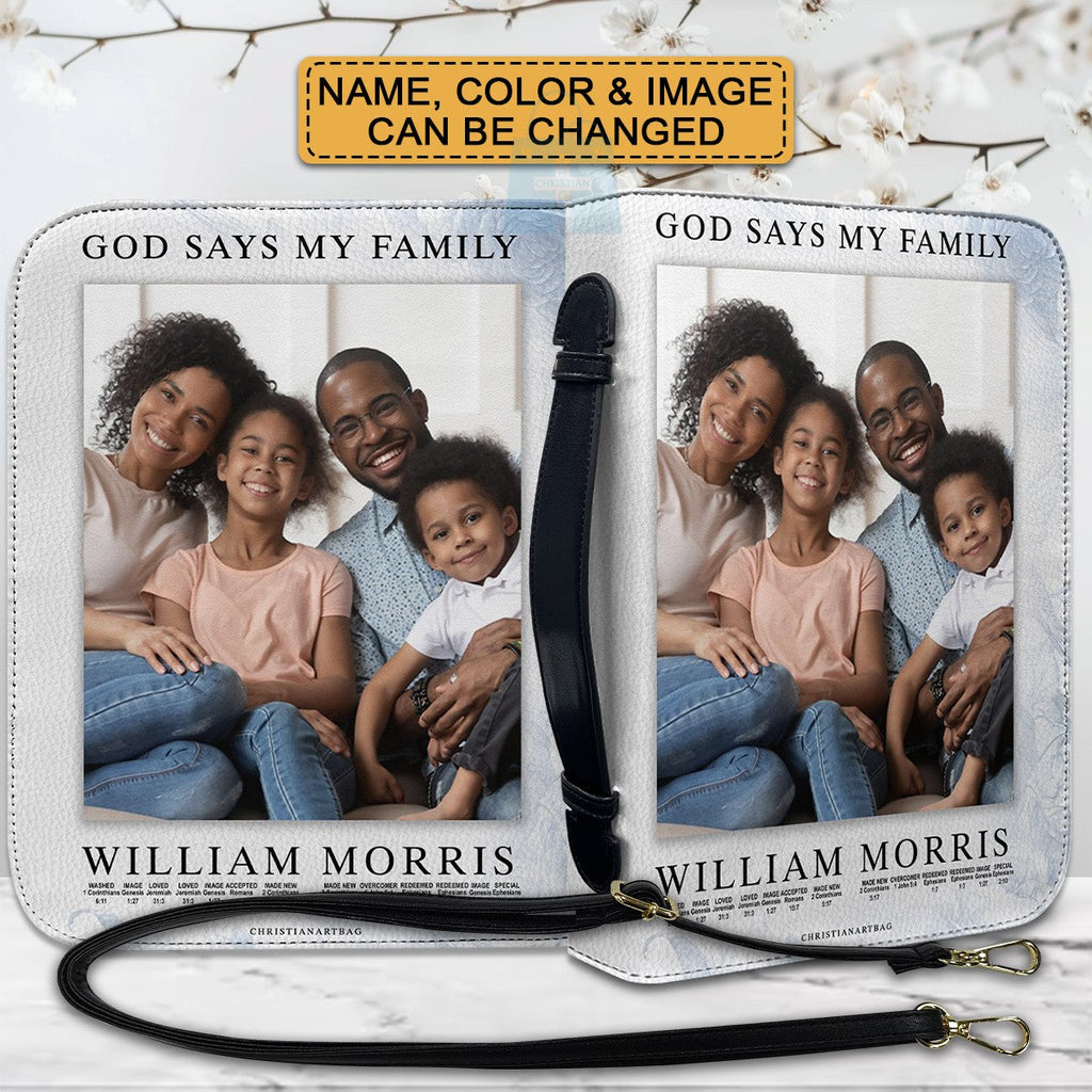 Personalized Name Meaning Bible Cover