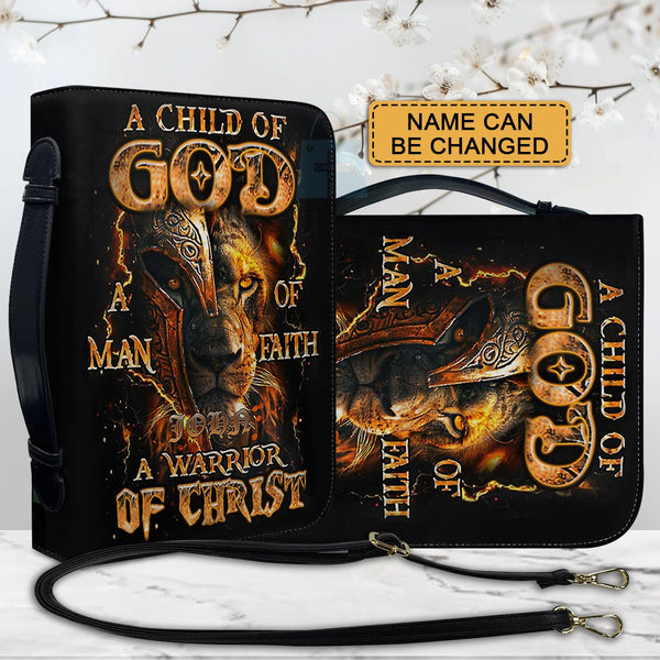 Personalized Warrior of Christ Bible Cover