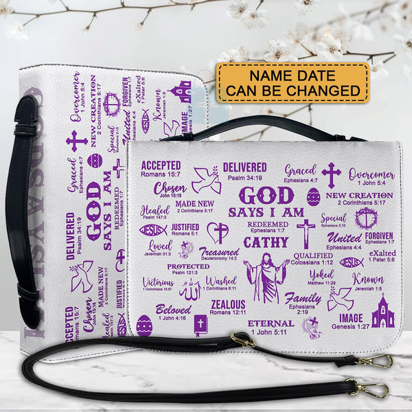Personalized Name Meaning Bible Cover