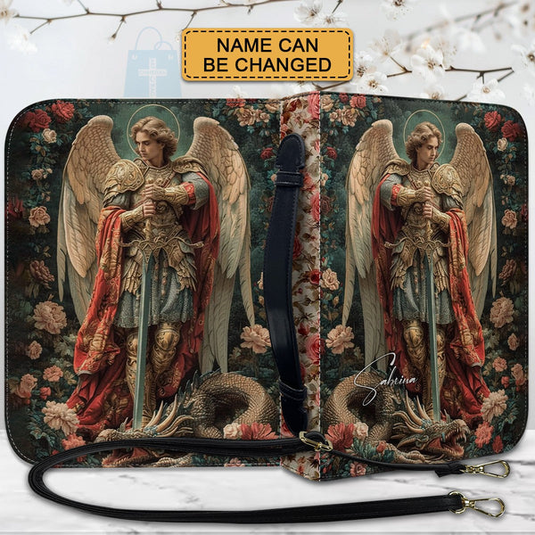 Personalized Archangel Warrior Bible Cover