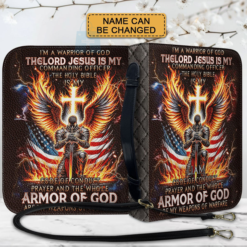 Personalized Warrior of God Bible Cover