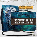 Personalized Galaxy Green Name Bible Cover