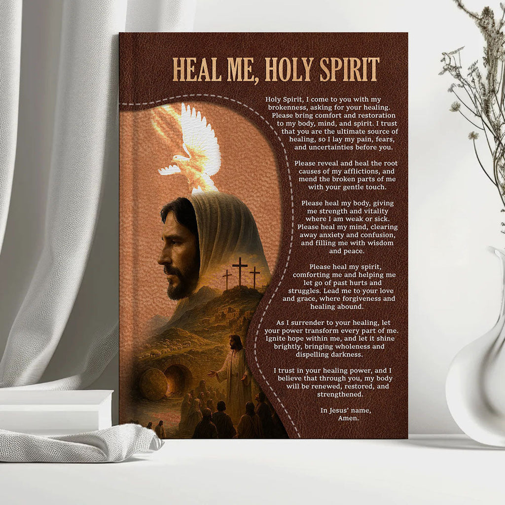 Personalized "Spiritual Warfare Prayers" Leather Journal