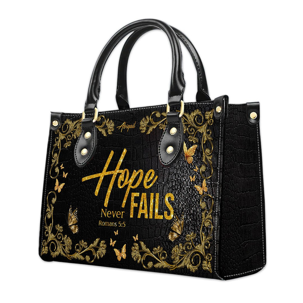 Hope & Faith Personalized Christian Tote Bag