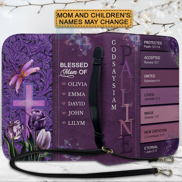 Personalized Sacred Name Meaning Bible Cover