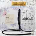 Personalized Strength & Dignity Bible Cover